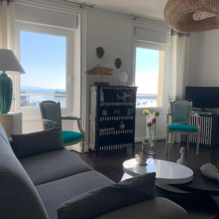 Appartement Villa Chausey, Vue Sur Le Port Granville Eksteriør bilde