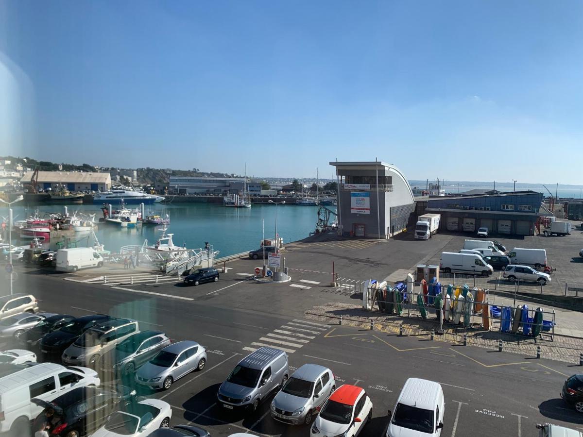 Appartement Villa Chausey, Vue Sur Le Port Granville Eksteriør bilde